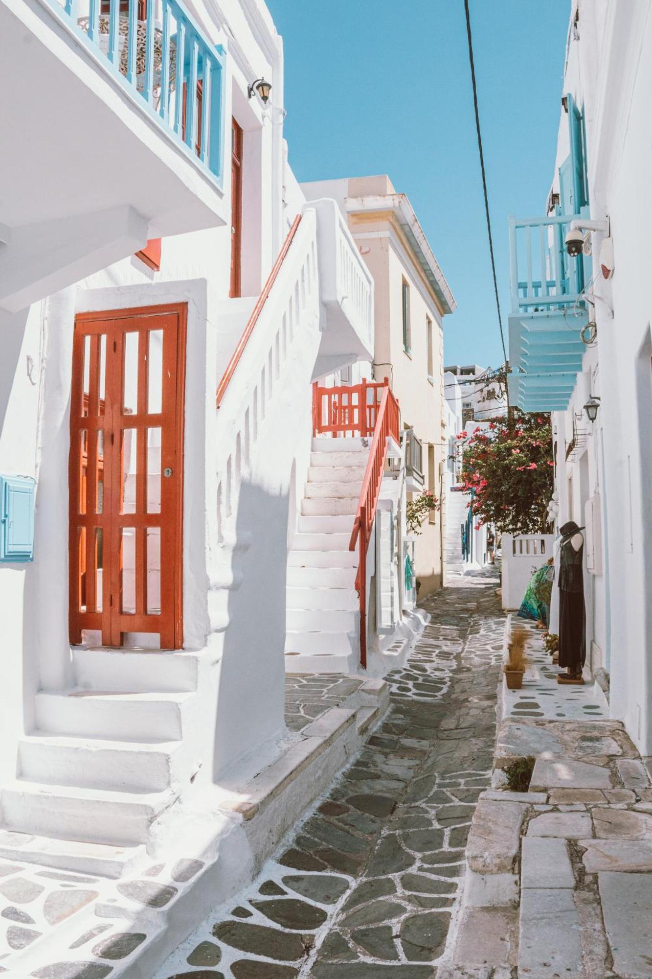 Aniko Suites White Alley Mykonos Town Bagian luar foto